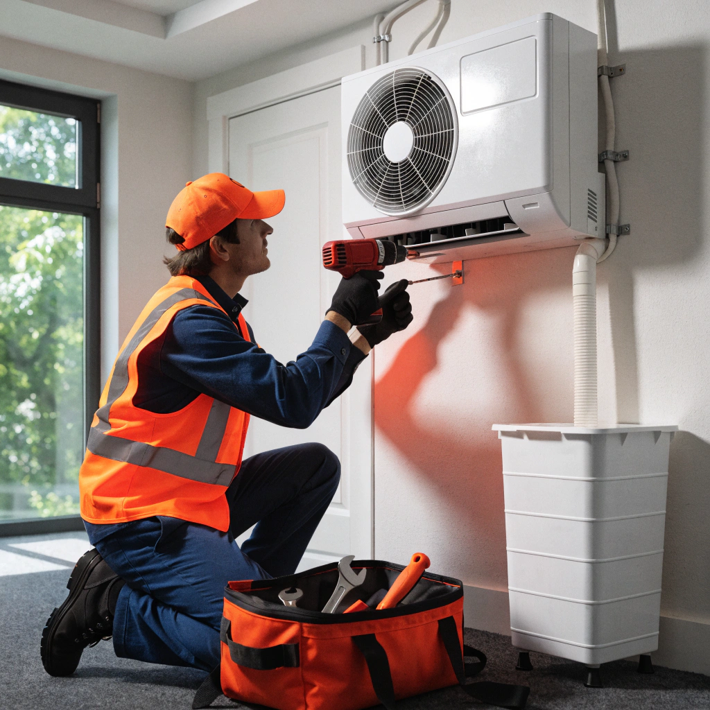 Кондиционер с установкой